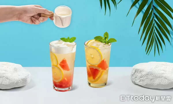 ▲▼特．好喝推出全新柚香林萌金萱系列。（圖／特．好喝提供）