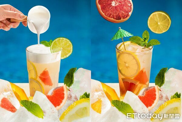 ▲▼特．好喝推出全新柚香林萌金萱系列。（圖／特．好喝提供）