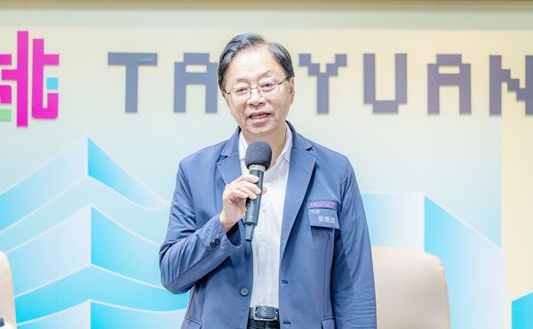 ▲桃園市長張善政今天主持市政會議時指出，市府環保局「空污事件緊急監控系統2.0」即將上線，可模擬預警流程縮短至10分鐘內。（圖／桃市府新聞處提供）