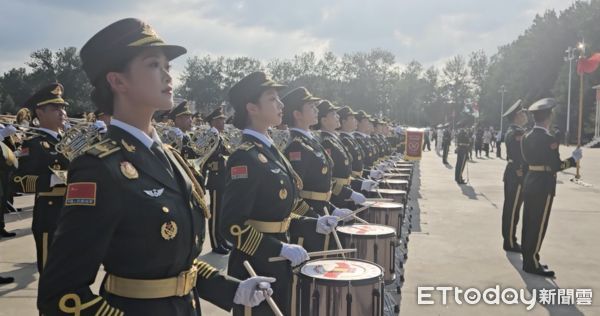 ▲解放軍聯合軍樂團。（圖／記者陳冠宇攝）