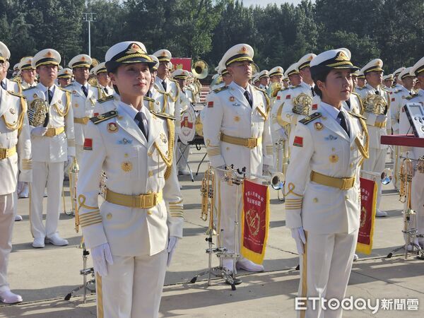 ▲解放軍聯合軍樂團。（圖／記者陳冠宇攝）
