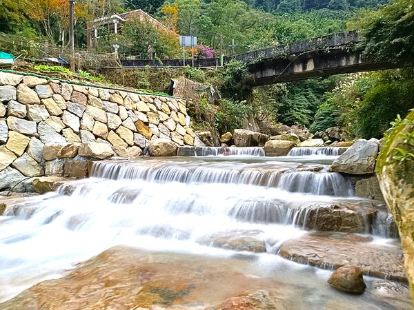 ▲新北三峽鹿母潭溪復建工程。（圖／新北市農業局提供）