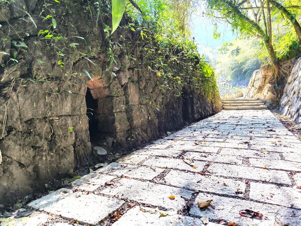 ▲新北三峽鹿母潭溪復建工程。（圖／新北市農業局提供）