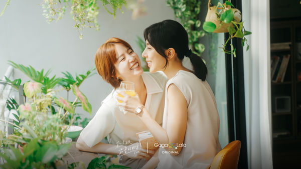 ▲百合劇《第一次遇見花香的那刻》程予希、林辰唏。（圖／GagaOOLala提供）