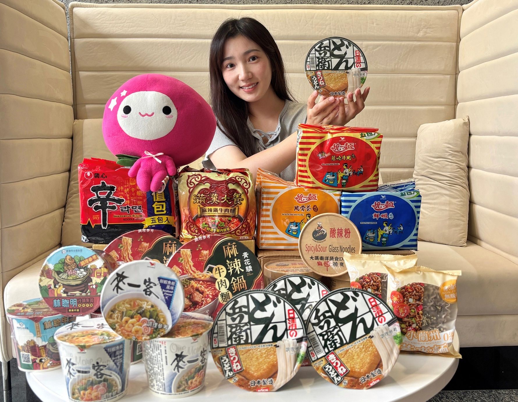 momo公布2025上半年泡麵十大熱銷榜（圖／momo提供）