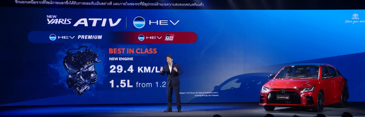 ▲泰國首發油電Vios與小改款bZ4X。（圖／翻攝自TOYOTA）