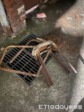 ▲▼台中婦女半夜遭半裸男子持玉米罐頭狂砸頭部。（圖／翻自游金隆臉書）