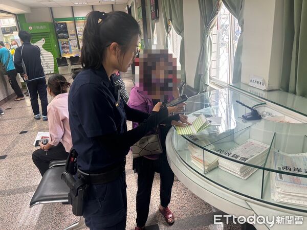 ▲▼高雄岡山區一名婦人，日前落入假檢警的詐騙老梗，被行員發現報警，經警方勸說下，成功阻詐保住150萬積蓄。（圖／記者吳世龍翻攝）