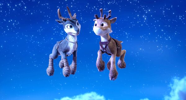 ▲《馴鹿大冒險：超越北極光》的「旅鼠家族」萌翻，躍為小朋友們的最愛。（圖／海鵬提供）