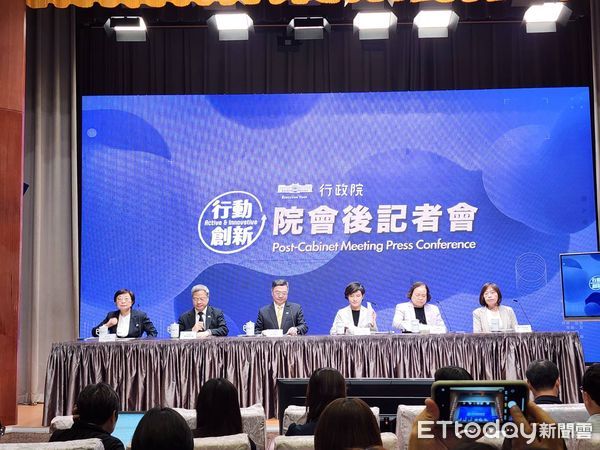 ▲▼行政院長卓榮泰出席行政院會記者會。（圖／記者陳家祥攝）
