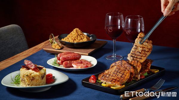 ▲肉品專家黑橋牌翻玩中秋餐桌，創意設計＋台味風味，打造好吃又好玩的節慶體驗。（圖／記者林東良翻攝，下同）