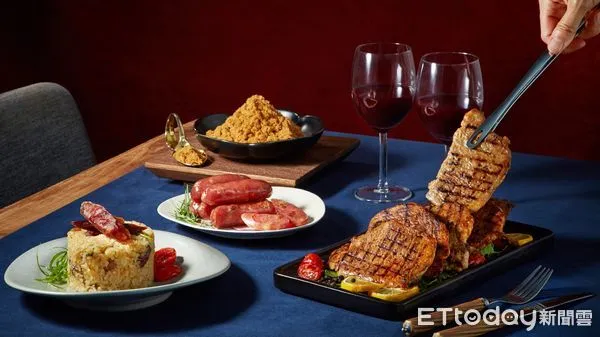 ▲肉品專家黑橋牌翻玩中秋餐桌，創意設計＋台味風味，打造好吃又好玩的節慶體驗。（圖／記者林東良翻攝，下同）