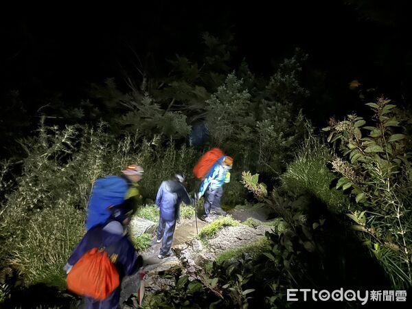 ▲玉山東峰山友遭雷擊受傷，幸運獲救。（圖／記者高堂堯翻攝）