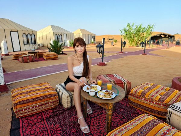 ▲▼Merzouga Glamping。（圖／部落客混血珊莎的奇幻旅程授權提供）