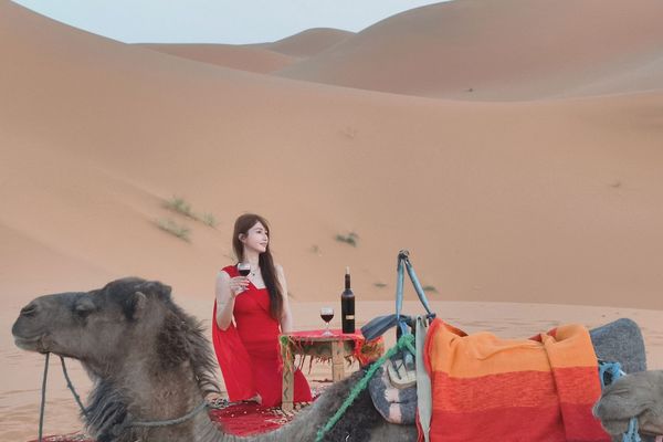 ▲▼Merzouga Glamping。（圖／部落客混血珊莎的奇幻旅程授權提供）