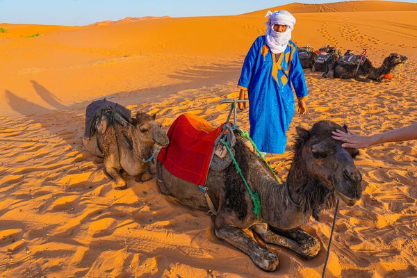 ▲▼Merzouga Glamping。（圖／部落客混血珊莎的奇幻旅程授權提供）