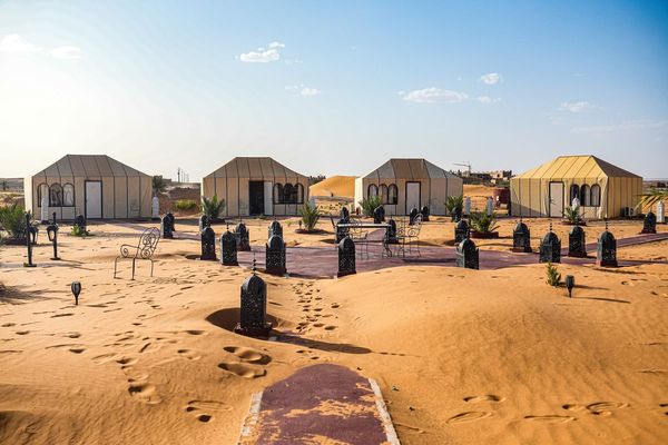 ▲▼Merzouga Glamping。（圖／部落客混血珊莎的奇幻旅程授權提供）
