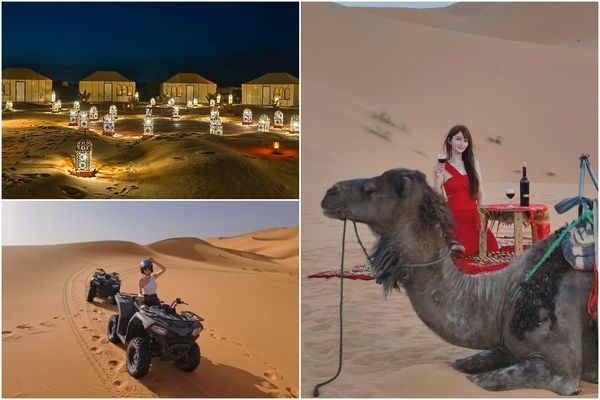 ▲▼Merzouga Glamping。（圖／部落客混血珊莎的奇幻旅程授權提供）