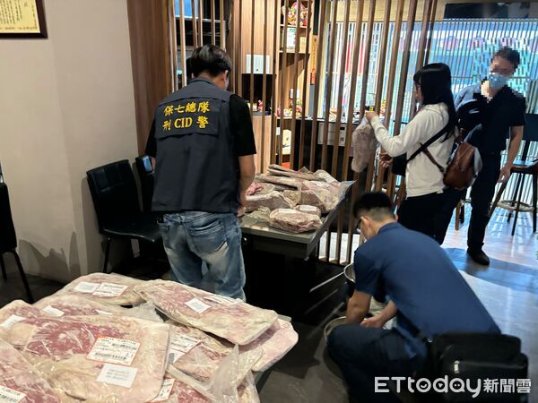 ▲▼御帝燒肉和牛,過期。（圖／保七總隊提供）