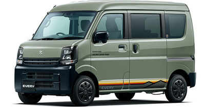 Suzuki「輕型商用麵包車」推特仕版！專屬套件、彩貼打造戶外風格
