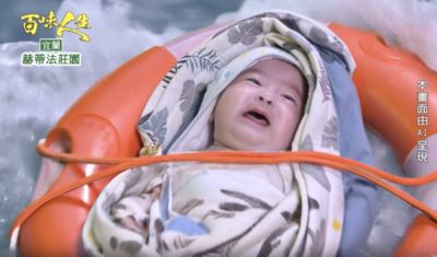 三立台八《百味人生》一開播「AI呈現寶寶落海」 狂掀120萬觀看