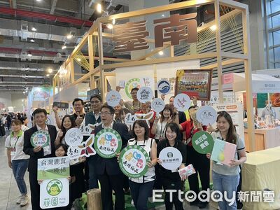 黃偉哲站台「台南館」 食品展訂單商機上看2.5億