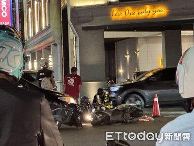 快訊／台南中西區車禍驚魂　女騎士意識清楚送醫南警釐清責任