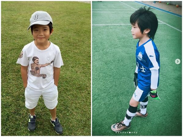 ▲▼曹格大兒子。（圖／翻攝自Instagram／5400wu）