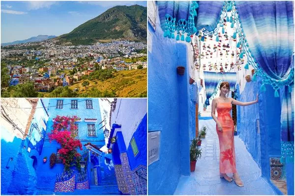 ▲▼舍夫沙萬（Chefchaouen）。（圖／部落客混血珊莎的奇幻旅程授權提供）