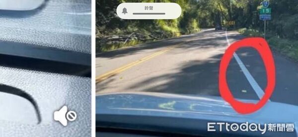 ▲▼民眾在臉書社群表示，有輛廂型車在合歡山區路上行駛並沿路撒出1百多張冥紙。（圖／記者王兆麟翻攝，下同）