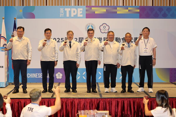 ▲體育署長鄭世忠、奧會主席林鴻道。（圖／中華奧會提供）