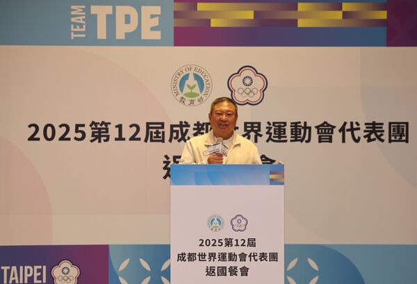 ▲體育署長鄭世忠、奧會主席林鴻道。（圖／中華奧會提供）