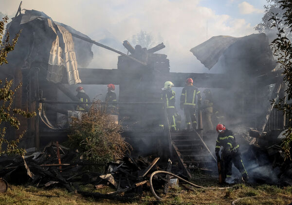 ▲▼ 俄羅斯對烏克蘭發動新一輪空襲。（圖／路透）