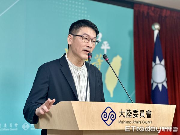 ▲▼陸委會副主委、發言人梁文傑。（圖／記者蔡紹堅攝）