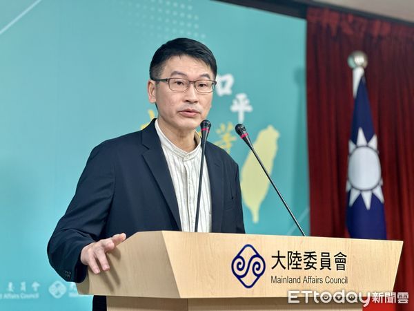 ▲▼陸委會副主委、發言人梁文傑。（圖／記者蔡紹堅攝）