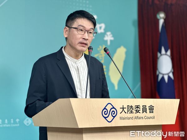 ▲▼陸委會副主委、發言人梁文傑。（圖／記者蔡紹堅攝）