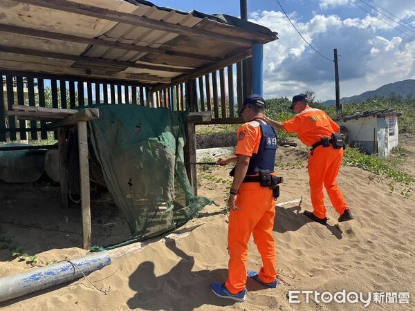 ▲海巡北部分署5縣市同步掃蕩 防陸船越界護公投安全。（圖／記者郭世賢翻攝）