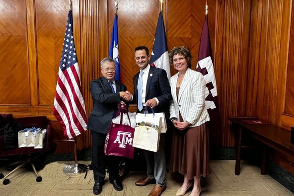 ▲中央大學跨海合作美國德州名校