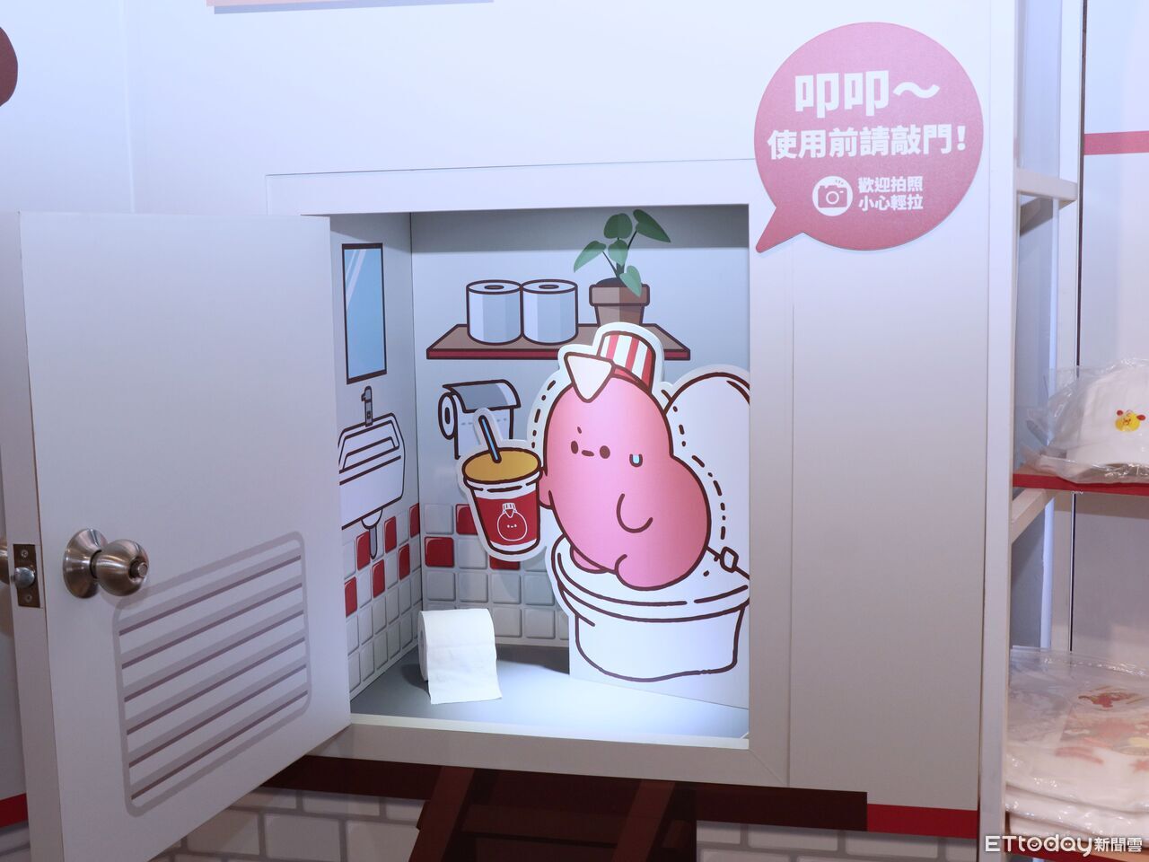 ▲▼   dtto friends 主題快閃店《SAUGY BRUNCH》。（圖／記者蘇晟彥攝）