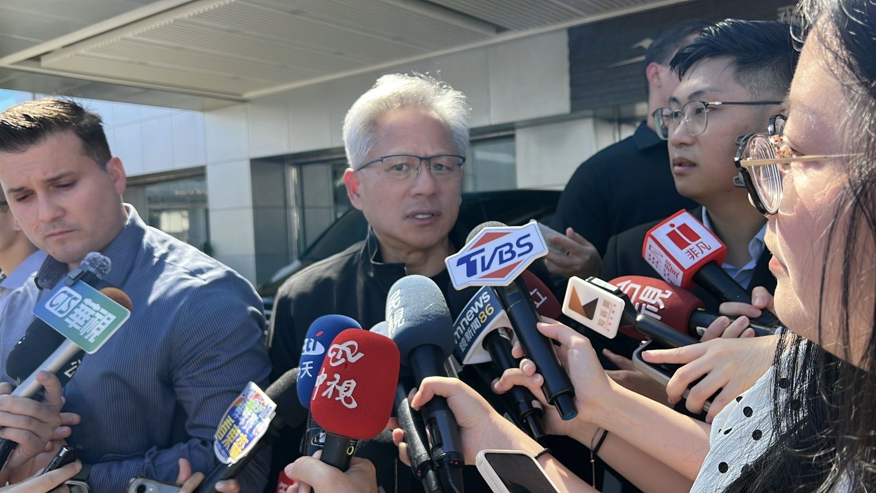 ▲▼輝達創辦人黃仁勳。（圖／記者高兆麟攝）