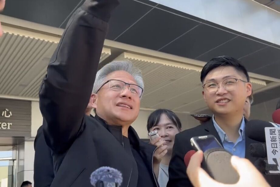 ▲▼輝達創辦人黃仁勳。（圖／記者許靖騏攝）