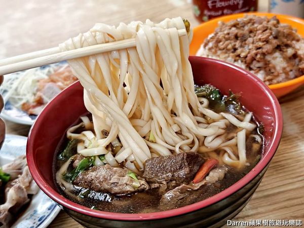 ▲▼大仁路牛肉麵。（圖／部落客Darren蘋果樹旅遊玩樂誌授權提供）