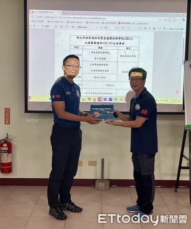 ▲台南市消防局於新化訓練中心舉辦高階指揮幹部訓練，強化火場救災管理能量。（記者林東良翻攝，下同）