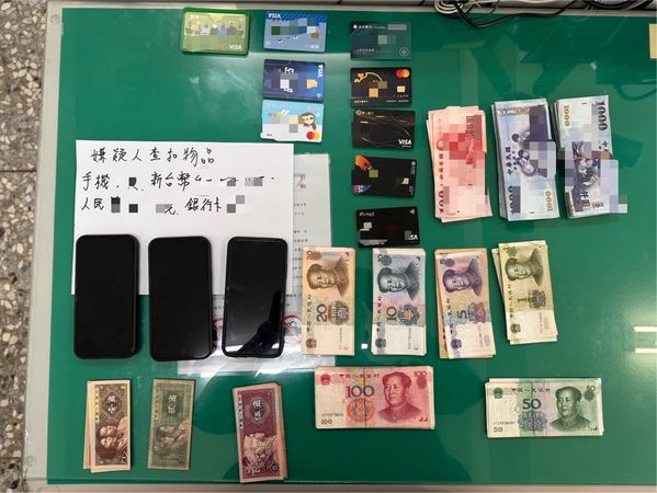 ▲彰化和美警分局逮捕車手。（圖／警方提供）