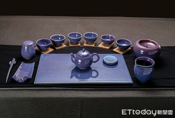 ▲陶藝家黃怡文於善化創立「鼎甲窯」，多年鑽研經典釉色，作品廣受收藏家喜愛。（記者林東良翻攝，下同）