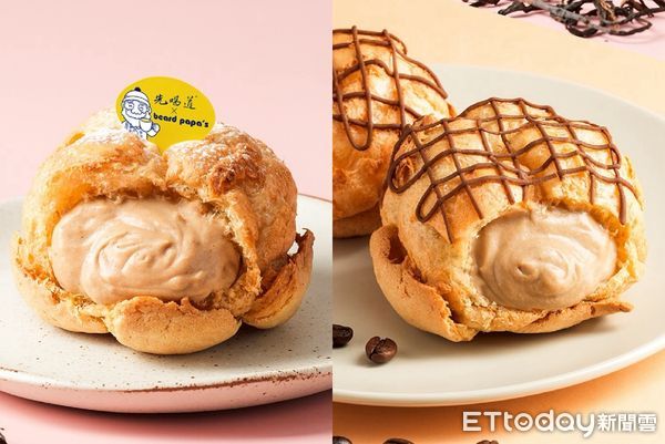 ▲▼beard papa`s泡芙節推限定口味泡芙。（圖／beard papa`s提供）