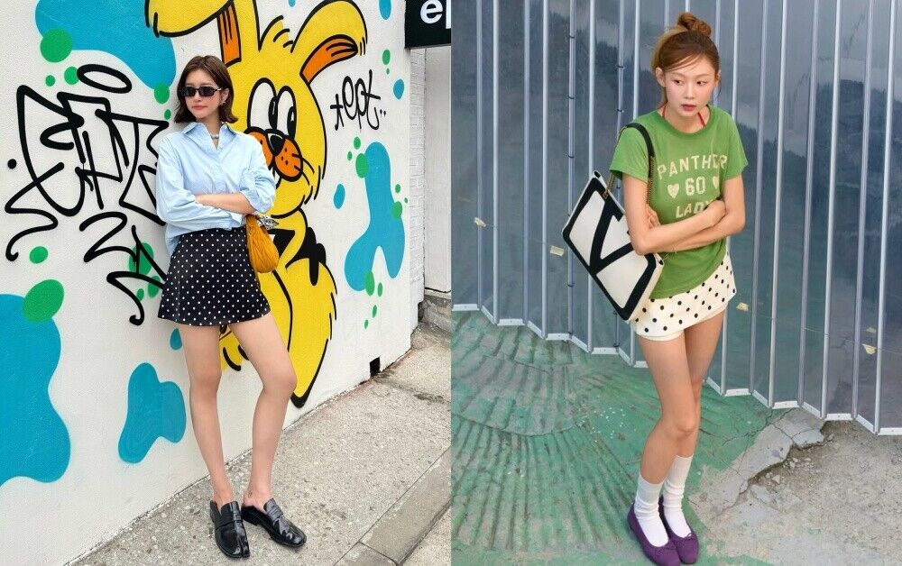 ▲圓點穿搭     。（圖／翻攝自IG）