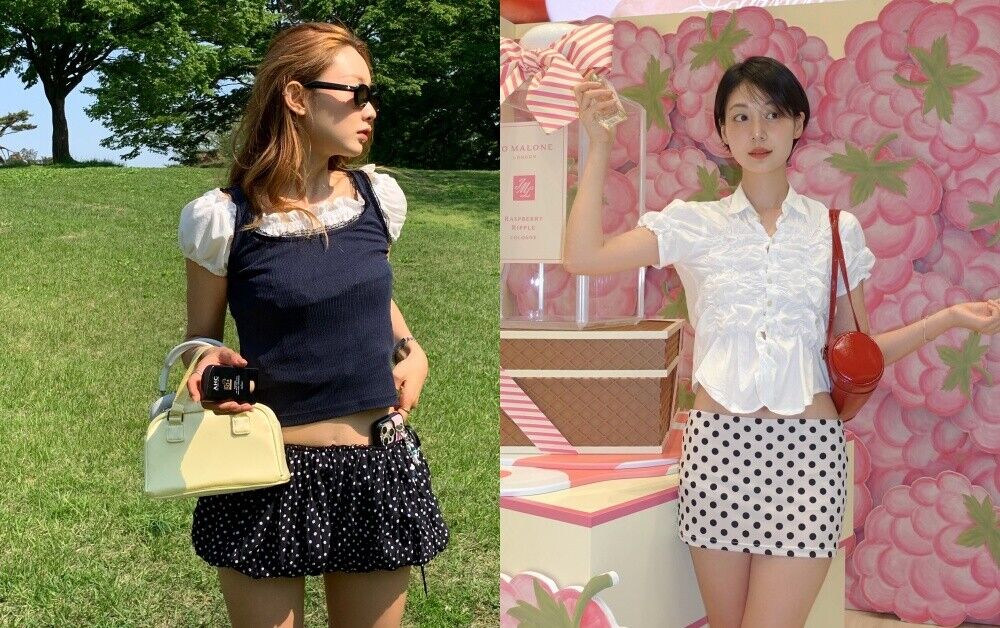 ▲圓點穿搭     。（圖／翻攝自IG）