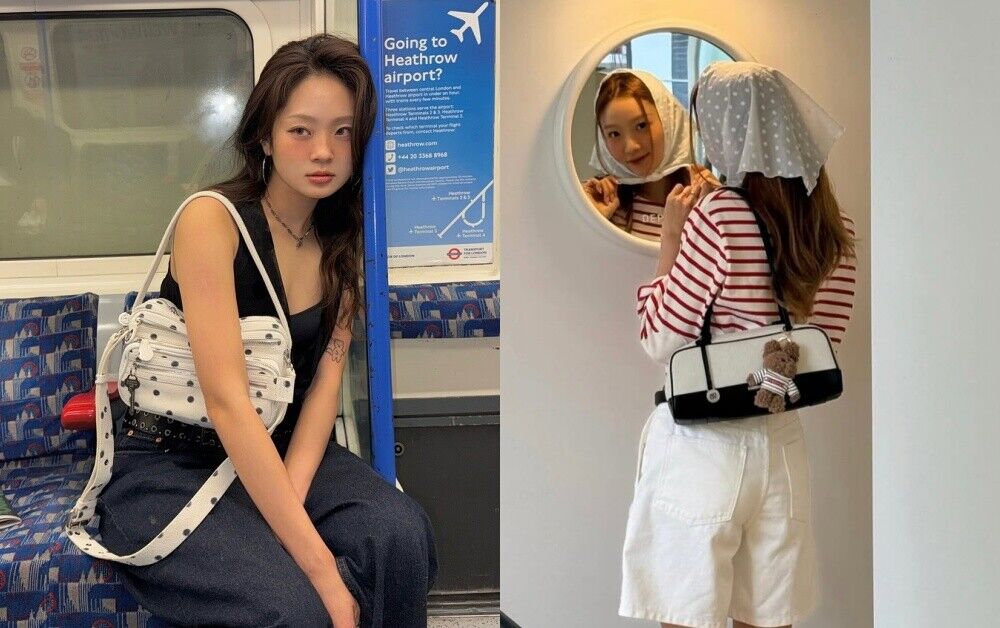 ▲圓點穿搭     。（圖／翻攝自IG）