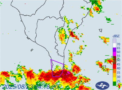 快訊／屏東大雷雨！　6鄉鎮警戒